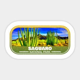 Saguaro National Park, America Sticker
